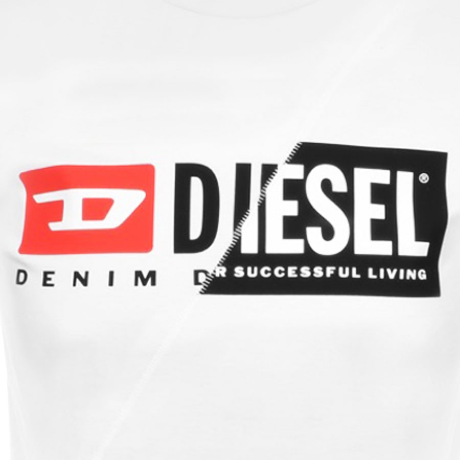 Alternative Image for ProductDiesel T Diego T Shirt White3